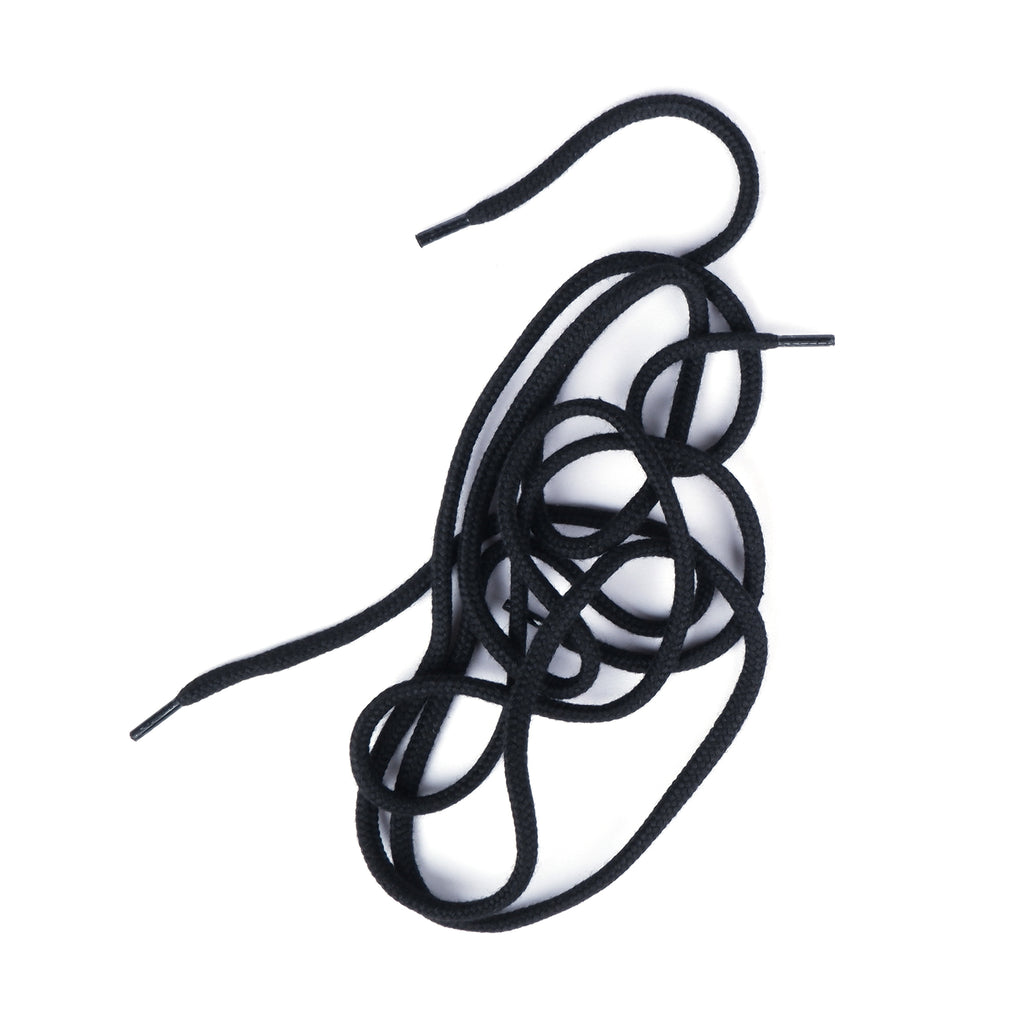 Black Round Laces