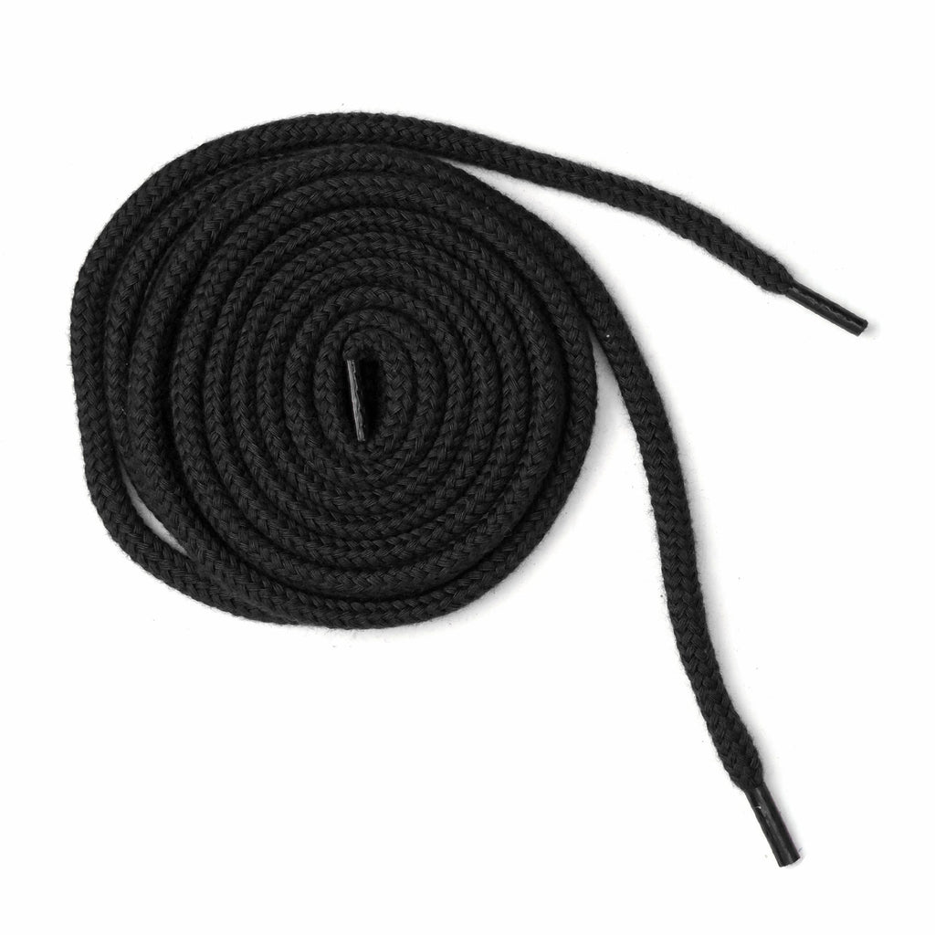 Black Round Laces