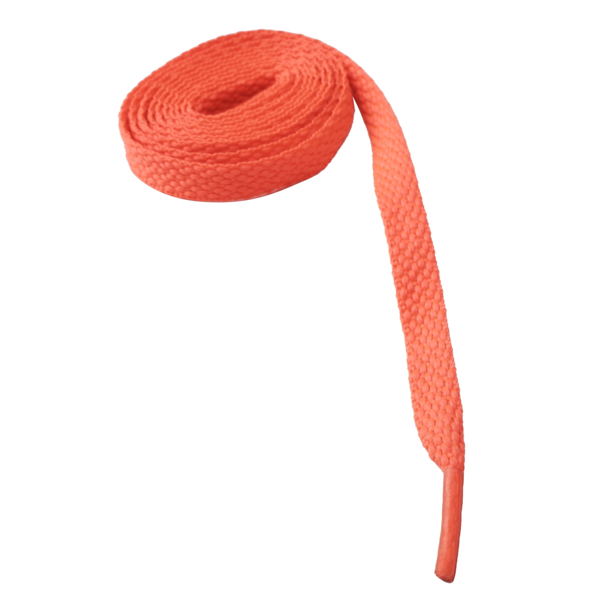 Fluorescent Orange Flat Laces