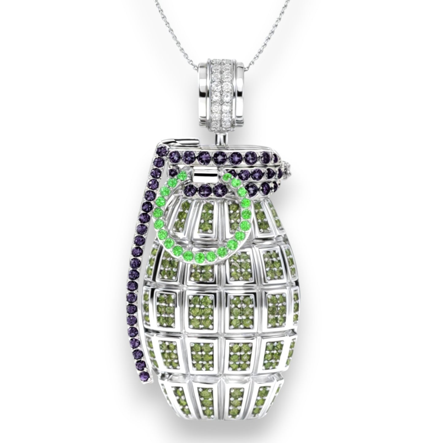 Grenade Frostbite Pendant