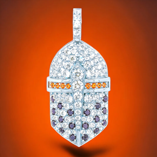 Knight's Great Helm Pendant